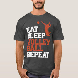Eat Sleep Volleyball Wiederholung Volleyball Boy G T-Shirt
