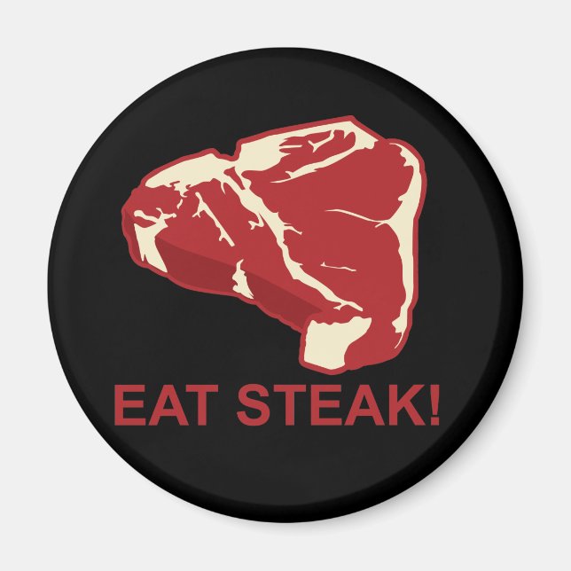 Eat STeak Magnet (Vorne)