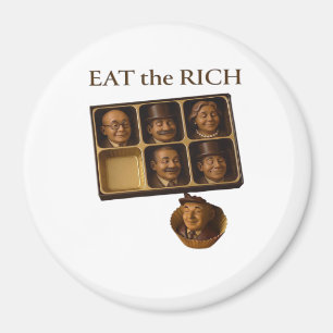 Eat The Rich Classic Magnet