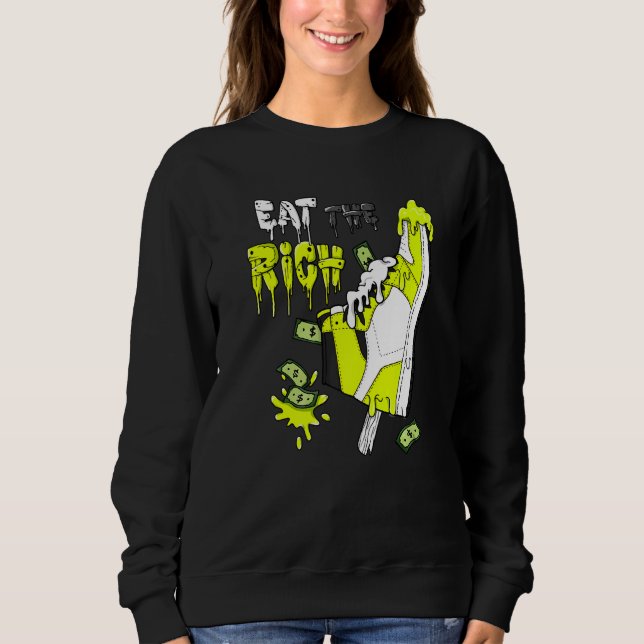 Eat The Rich Shoes Ice Cream Og Visionaire Volt 1s Sweatshirt (Vorderseite)