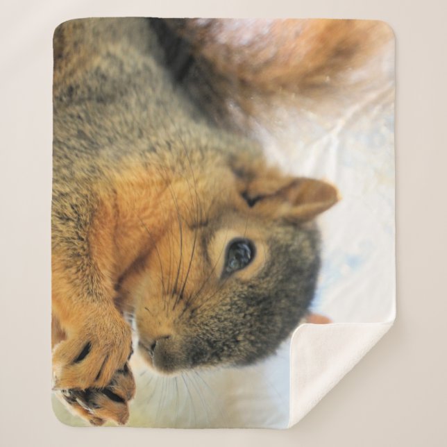 Eat Throw Blanket Sherpadecke (Vorderseite)