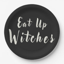 Eat Up Hexen Spaß Halloween Chic Black