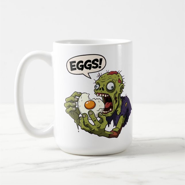 Eating Zombie Kaffeetasse (Links)
