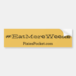 #eatmoreweeds Autoaufkleber