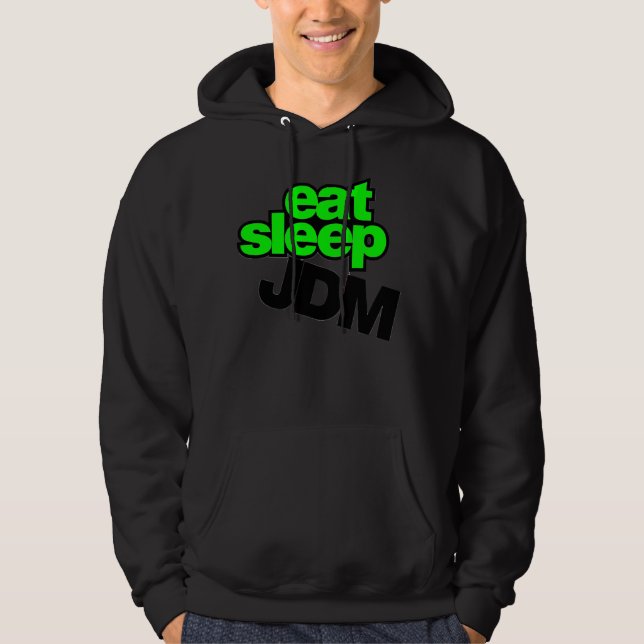 EatSleepJDM Hoodie (Vorderseite)