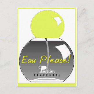 EAU BITTE POSTKARTE