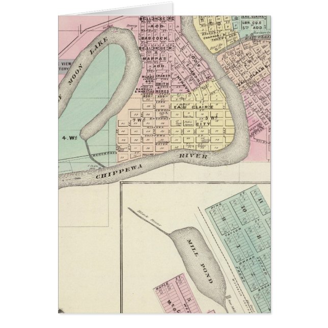 Eau Claire und Medford (Vorne)