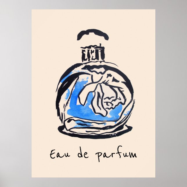 Eau de parfum French Parfüm Poster (Vorne)