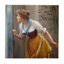 Eavesdropping (von Eugene de Blaas)