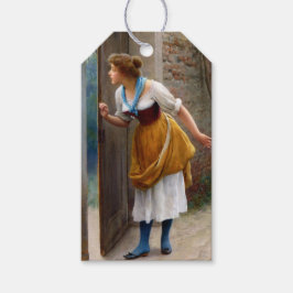 Eavesdropping (von Eugene de Blaas) Geschenkanhänger