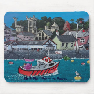 Eb u. Flo - Fähre zu Fowey Mousepad