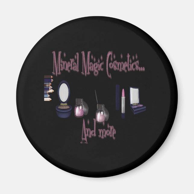 ebaystore Front Bannerfor etsy, MineralMagicCos... Magnet (Vorne)