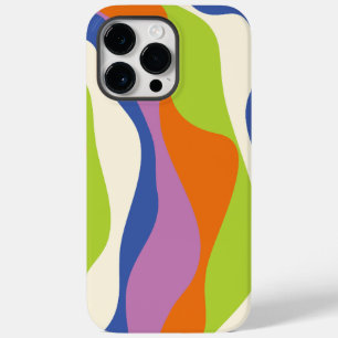 EBB & Flow 4 Blau, Orange, Lila, Grün & Creme Case-Mate iPhone 14 Pro Max Hülle