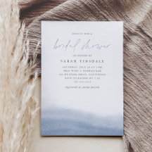 Ebb Tide Coastal Watercolor Brautparty