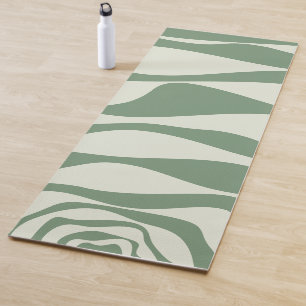 EBB und Flow 4 in grün Yogamatte