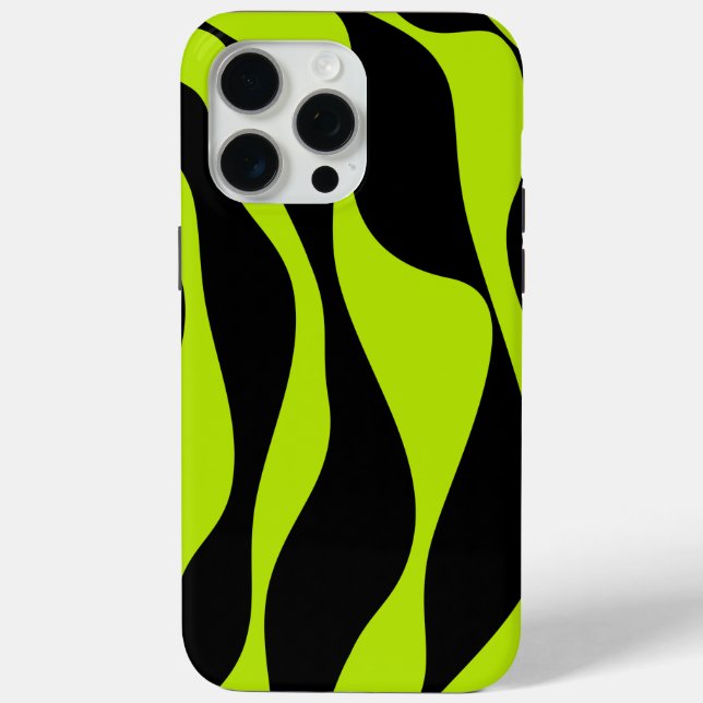 EBB und Flow 4 - Kalkgrün Case-Mate iPhone Hülle (Rückseite)