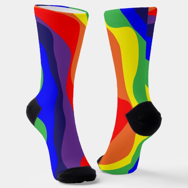 EbB und Flow 4 Rainbow Socken (Gewinkelt)