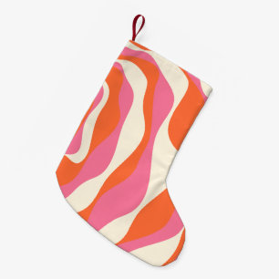 EBB und Flow 4 - Rosa, Orange und Creme Kleiner Weihnachtsstrumpf