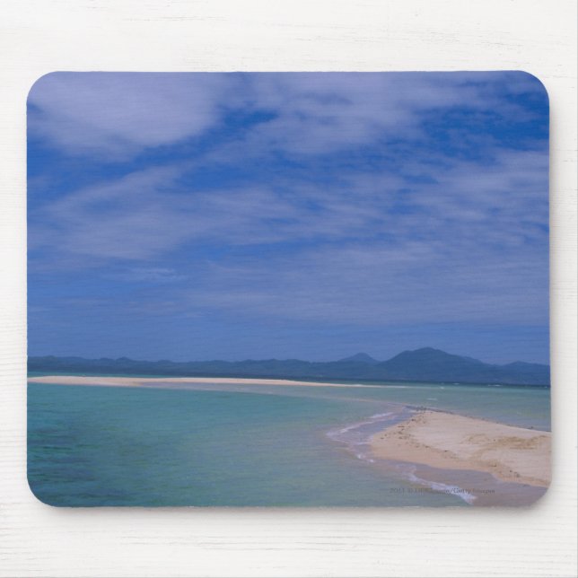Ebbe am Strand Mousepad (Vorne)