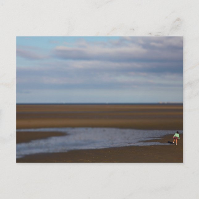 Ebbe und Flut Postkarte (Vorderseite)