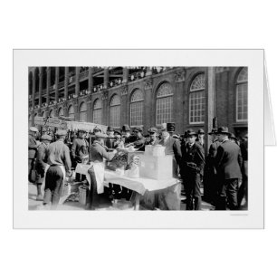 Ebbets Feld-Würstchen-Stand-Baseball 1920