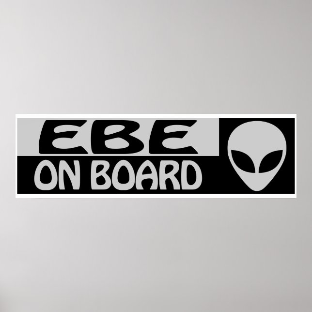 EBE AN BORD POSTER (Vorne)