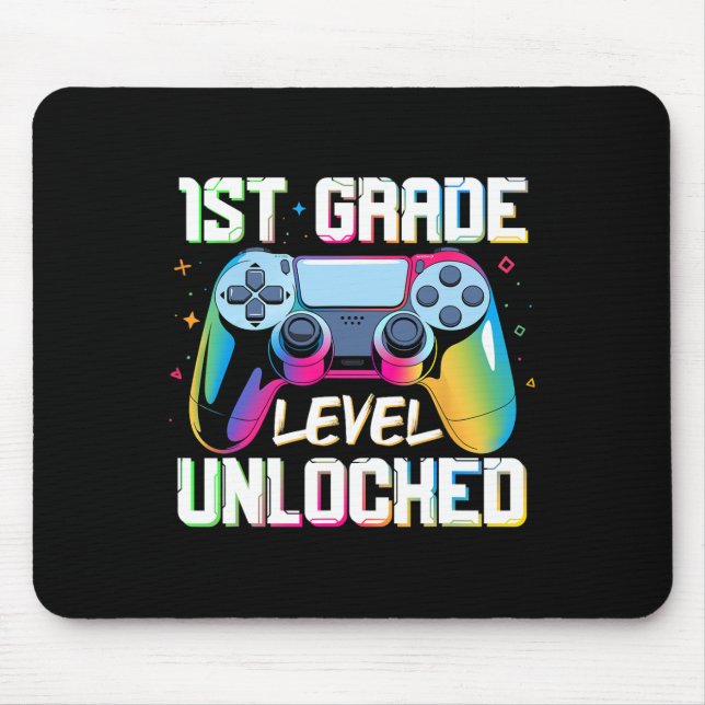 Ebene 1. Klasse freigeschaltet Zurück zur Schule E Mousepad (Vorne)