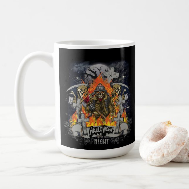 Ebene 2 kaffeetasse (Mit Donut)