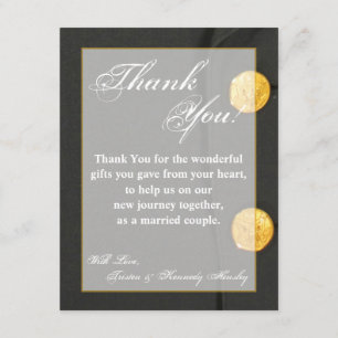 EBENE 4x5 danken Ihnen, die EINHEITLICHEN Dankeskarte