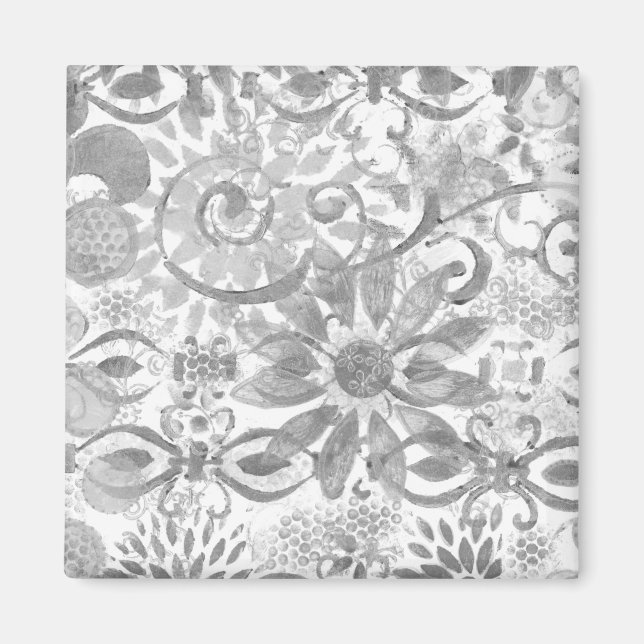 Ebene Abstrakt Magnet (Vorne)