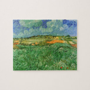 Ebene bei Auvers von Vincent van Gogh Puzzle