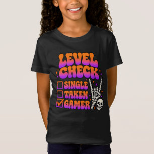 Ebenen-Check-Gamer-Humor für Gaming-Fans T-Shirt