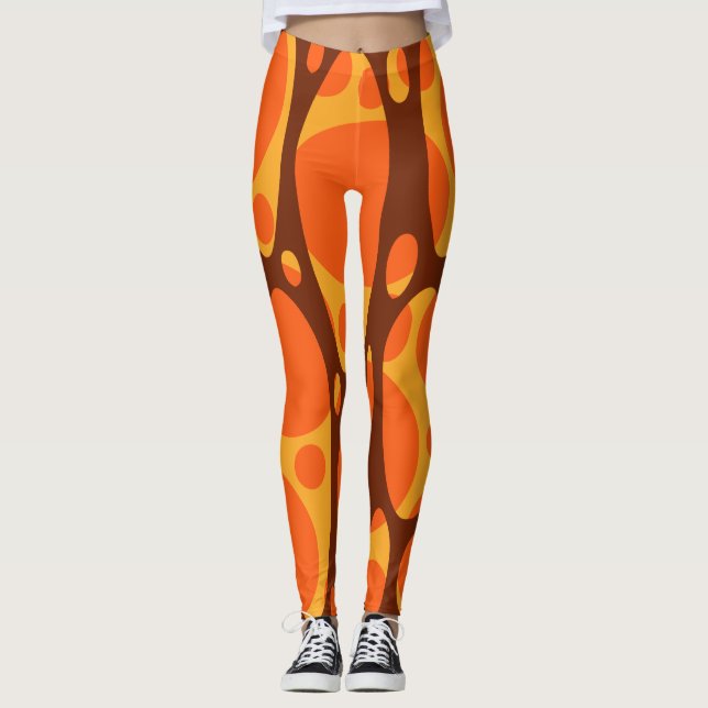 Ebenen der 1970er Jahre Leggings (Vorderseite)