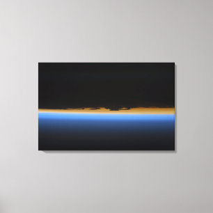 Ebenen der Erdatmosphäre Leinwanddruck