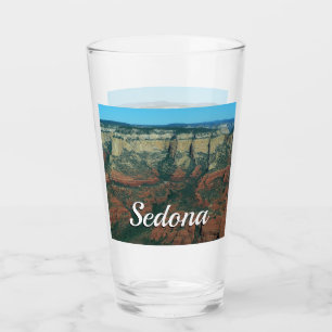 Ebenen der Roten Felsen in Sedona Arizona Glas