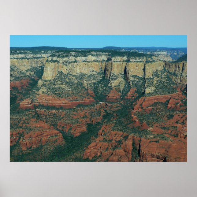 Ebenen der Roten Felsen in Sedona Arizona Poster (Vorne)