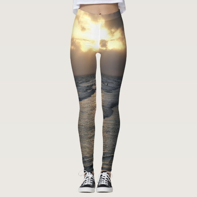 Ebenen der Ruhe Leggings (Vorderseite)