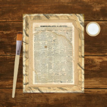 Ebenen des Vintagen Scrapbook Paper 1