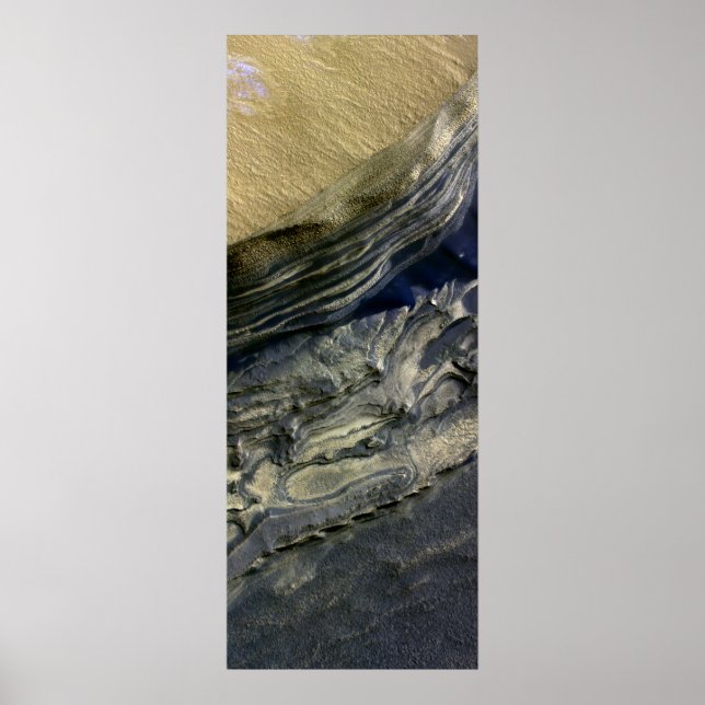 Ebenen, die im Polar Canyon freigelegt werden Poster (Vorne)