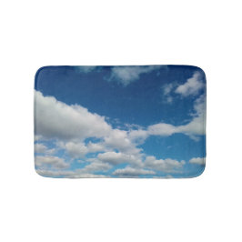 Ebenen in den Wolken Badematte