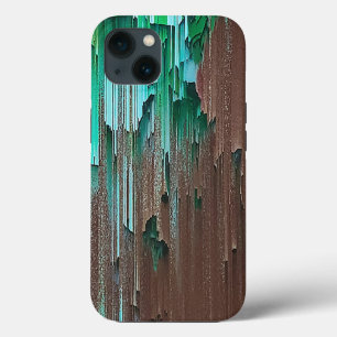Ebenengrüne und braune Farbe Case-Mate iPhone Hülle