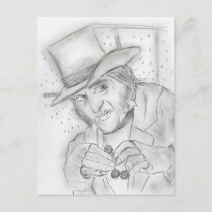 Ebenezer Scrooge Party laden ein Einladung