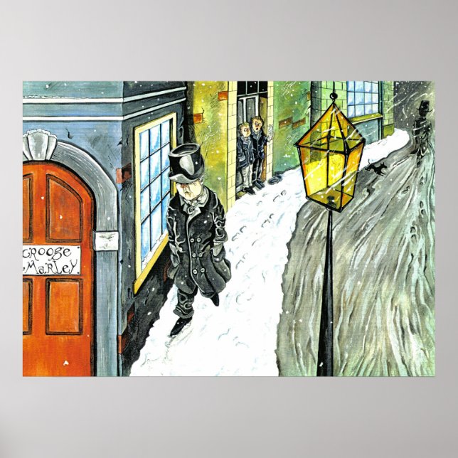 Ebenezer Scrooge Poster (Vorne)