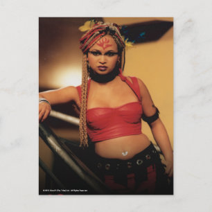 Ebenholz der Stamm Postkarte