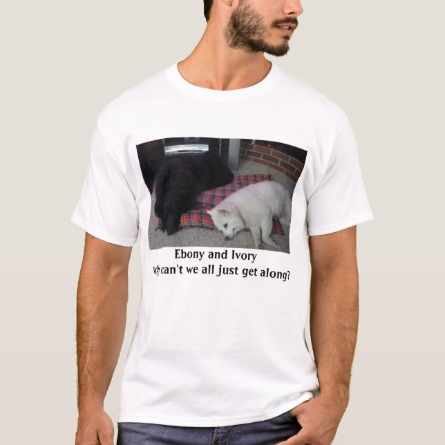 Ebenholz und Elfenbein T-Shirt (Vorderseite)