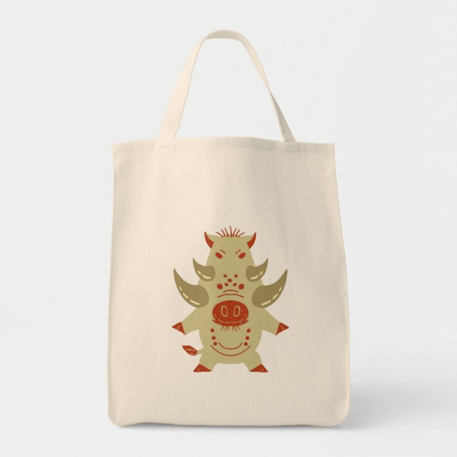 Eber-Tasche Tragetasche (Vorne)