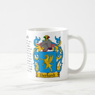 Eberhardt, der Ursprung, die Bedeutung und das Kaffeetasse