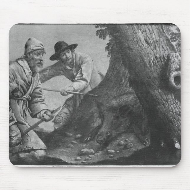 Eberjagd Mousepad (Vorne)