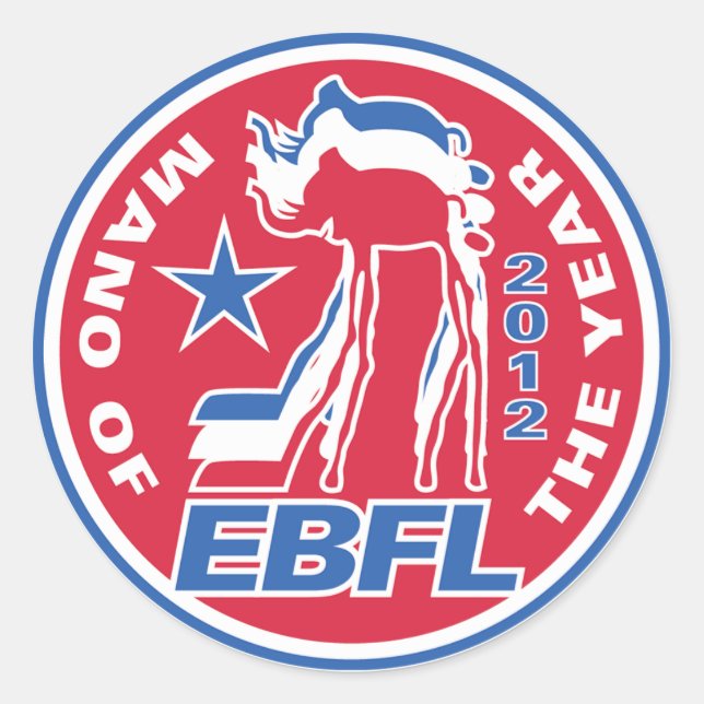 EBFL MANO RUNDER AUFKLEBER (Vorderseite)