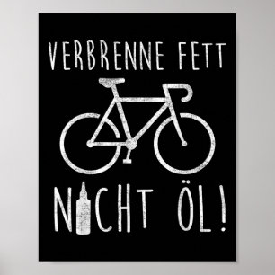 Ebike Cyclist Bicycle Pendant Umwelt Prote Poster